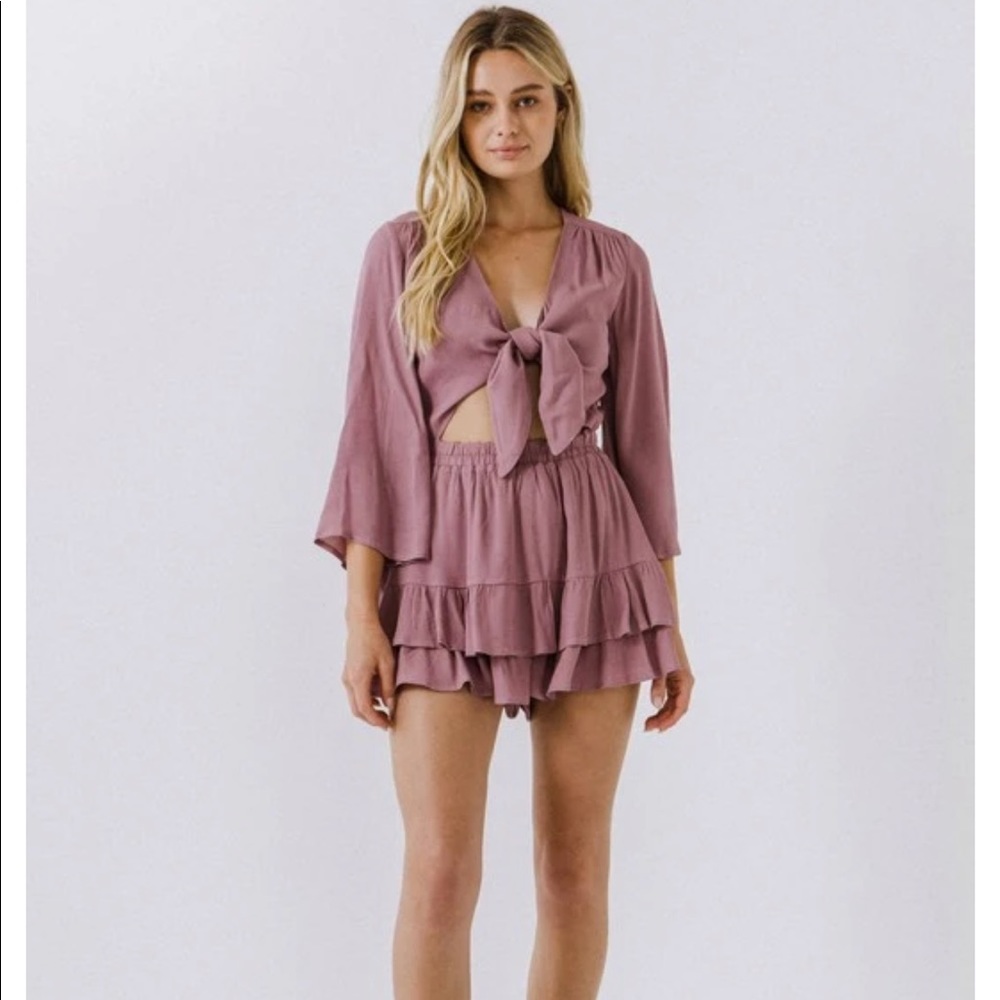 NEW NEW 💜🦄💜 shorts/shirt Romper